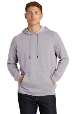 Adult Unisex Lightweight French Terry Pullover Hoodie