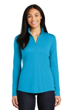 Ladies PosiCharge Competitor 1/4-Zip Pullover 25 Ladies PosiCharge Competitor 1/4-Zip Pullover -Jiffyshirts Sales Store 136bf954c65978