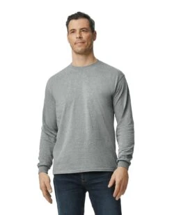 Gildan Adult Unisex 5.5 Oz., 50/50 Long-Sleeve T-Shirt 26 Gildan Adult Unisex 5.5 Oz., 50/50 Long-Sleeve T-Shirt -Jiffyshirts Sales Store 139379 8400 CG7C G2023 SD F 08593
