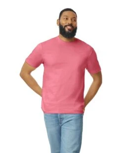 Gildan Adult Unisex Softstyle® 4.5 Oz. T-Shirt 40 Gildan Adult Unisex Softstyle® 4.5 Oz. T-Shirt -Jiffyshirts Sales Store 139975 64000 1777C G2023 SD F 17015