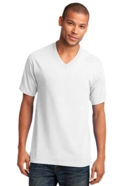 Adult Unisex Core Cotton V-Neck Tee -Jiffyshirts Sales Store 141e04f31ccb43