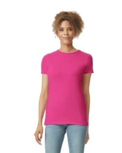 Gildan Ladies' Softstyle® 4.5 Oz. Fitted T-Shirt 31 Gildan Ladies' Softstyle® 4.5 Oz. Fitted T-Shirt -Jiffyshirts Sales Store 142128 64000L 213C G2023 SD F 18382