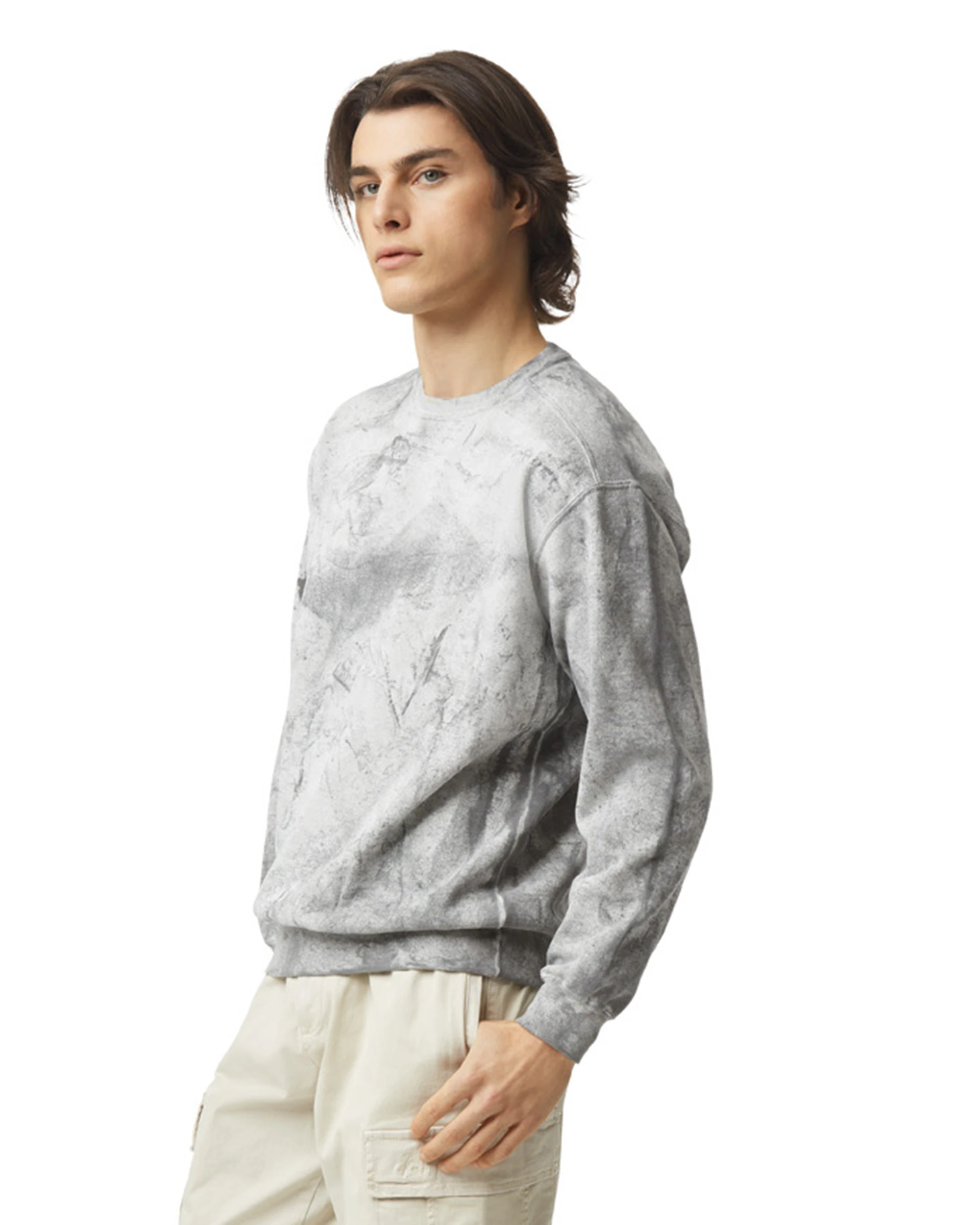 Adult Unisex Color Blast Crewneck 4 Adult Unisex Color Blast Crewneck - Image 2