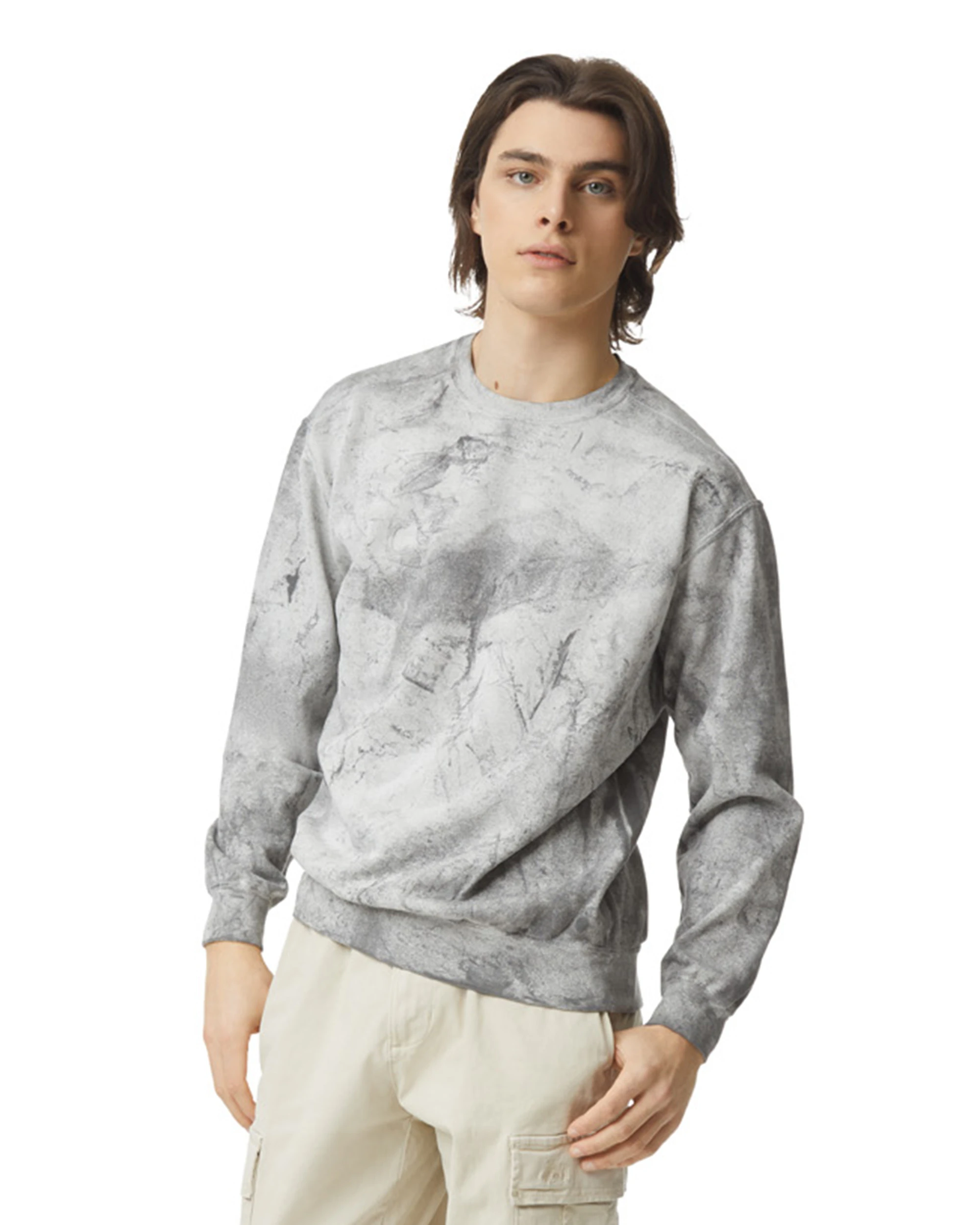 Adult Unisex Color Blast Crewneck 3 Adult Unisex Color Blast Crewneck