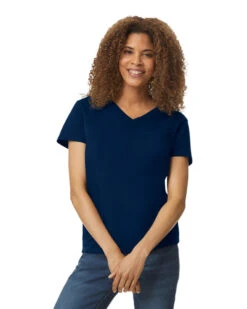 Gildan Ladies' Heavy Cotton™ 5.3 Oz. V-Neck T-Shirt 37 Gildan Ladies' Heavy Cotton™ 5.3 Oz. V-Neck T-Shirt -Jiffyshirts Sales Store 143029 5V00L 533C 032 G2023 SD F 11459