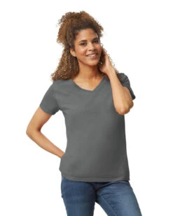 Gildan Ladies' Heavy Cotton™ 5.3 Oz. V-Neck T-Shirt 29 Gildan Ladies' Heavy Cotton™ 5.3 Oz. V-Neck T-Shirt -Jiffyshirts Sales Store 143037 5V00L CG10C 042 G2023 SD F 11884