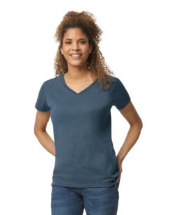 Gildan Ladies' Heavy Cotton™ 5.3 Oz. V-Neck T-Shirt 36 Gildan Ladies' Heavy Cotton™ 5.3 Oz. V-Neck T-Shirt -Jiffyshirts Sales Store 143045 5V00L 432C 170 G2023 SD F 12293