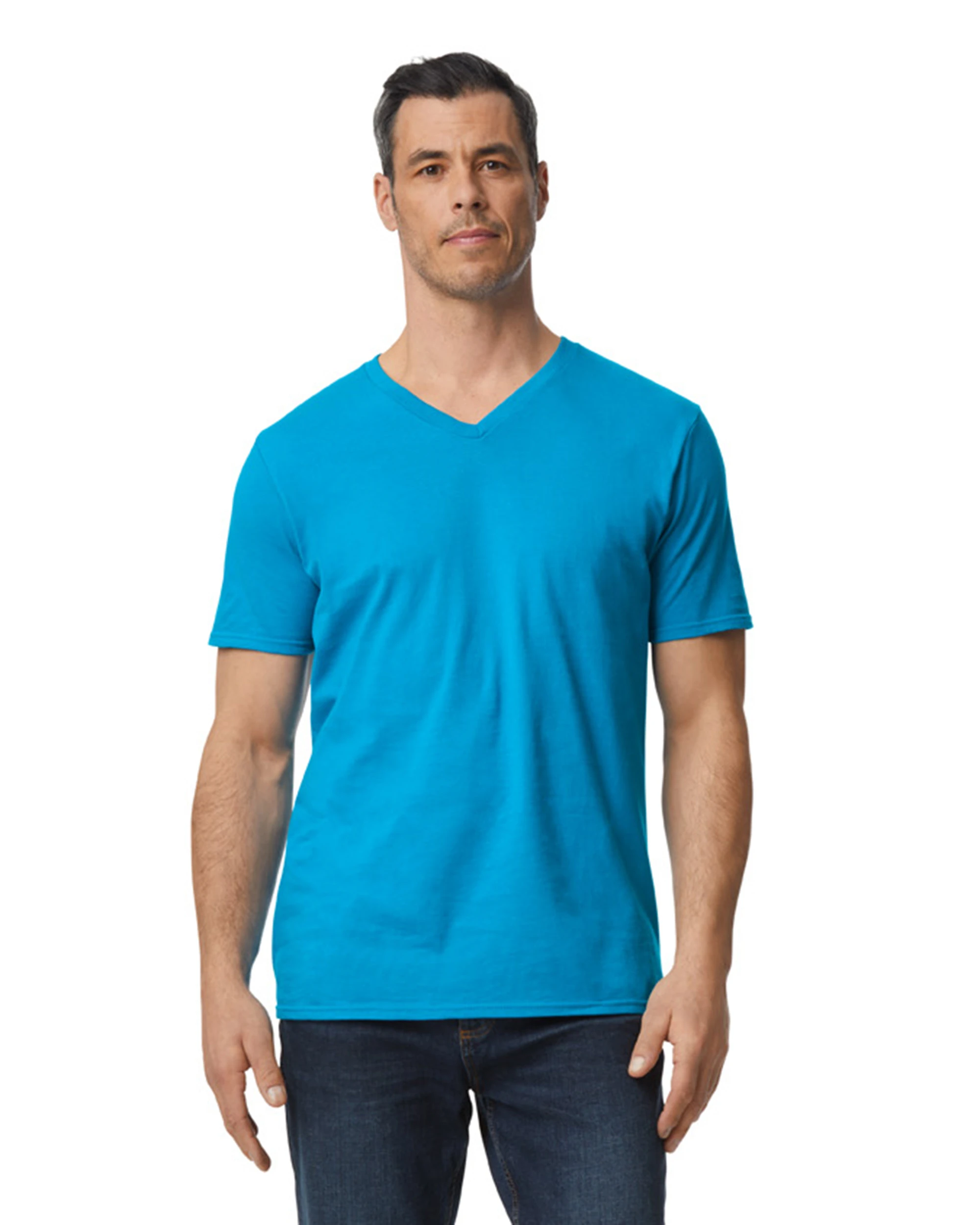 Gildan Adult Softstyle® 4.5 Oz. V-Neck T-Shirt 17 Gildan Adult Softstyle® 4.5 Oz. V-Neck T-Shirt - Image 15