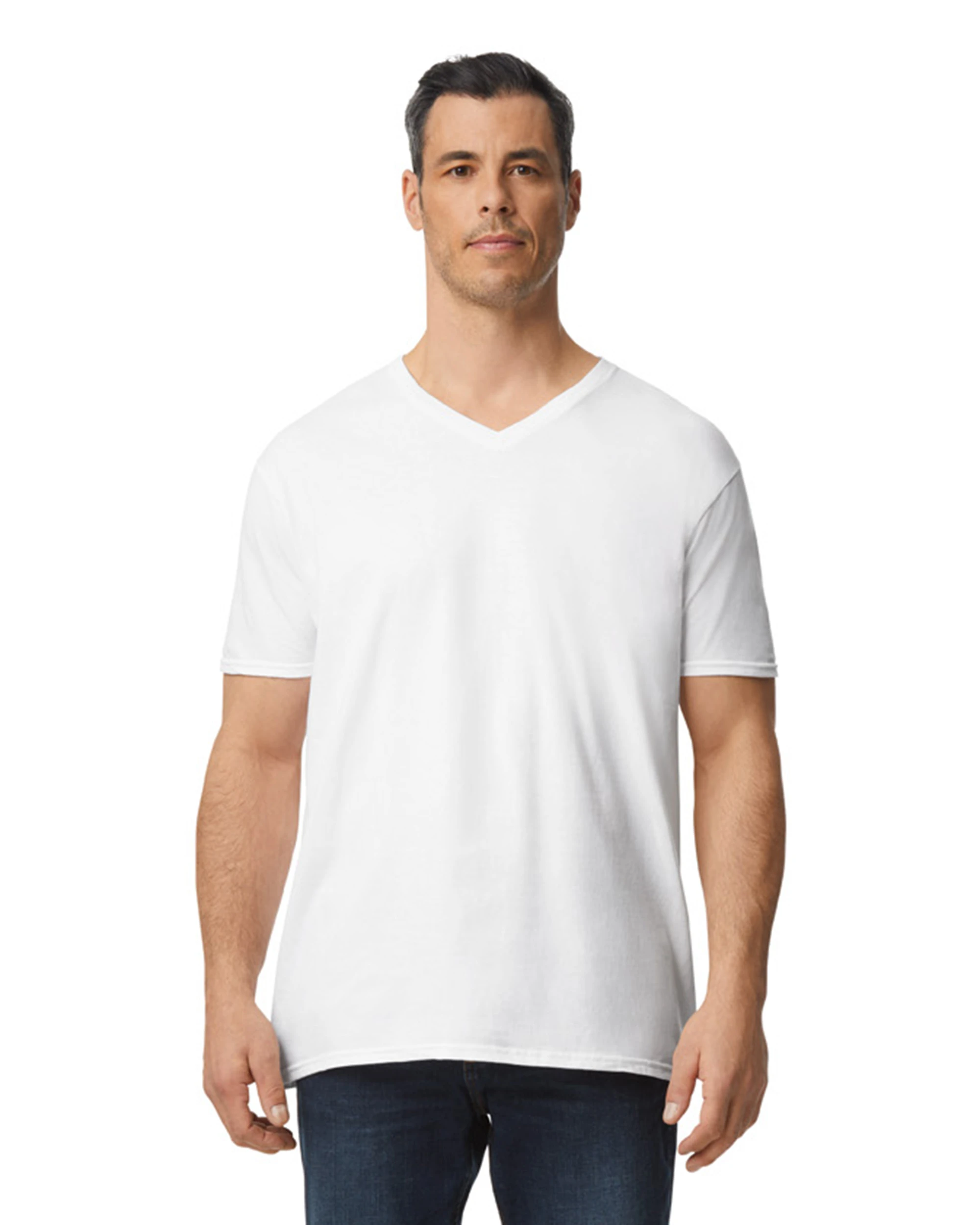 Gildan Adult Softstyle® 4.5 Oz. V-Neck T-Shirt 7 Gildan Adult Softstyle® 4.5 Oz. V-Neck T-Shirt - Image 5