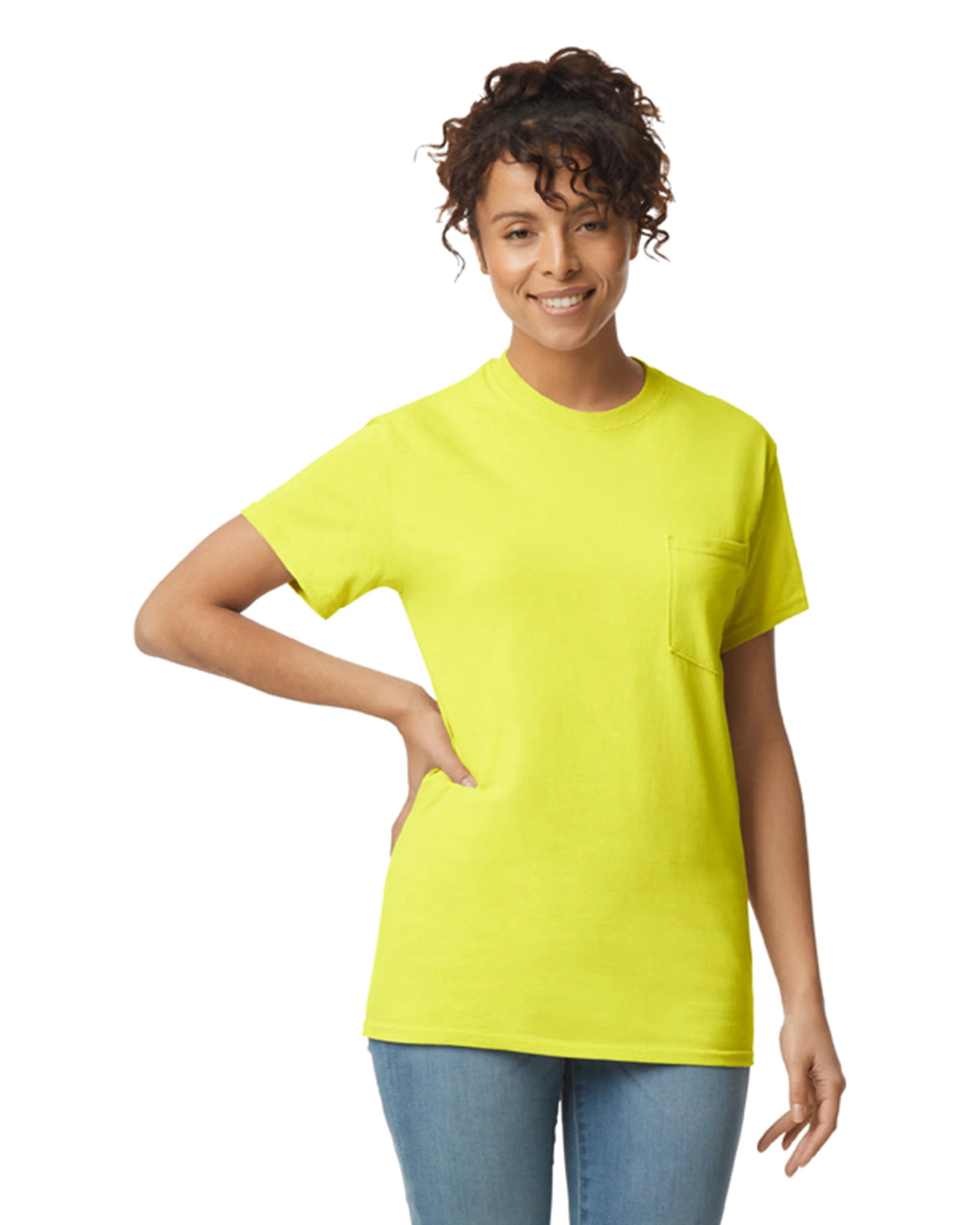 Gildan Adult Unisex Ultra Cotton® 6 Oz. Pocket T-Shirt 15 Gildan Adult Unisex Ultra Cotton® 6 Oz. Pocket T-Shirt - Image 13