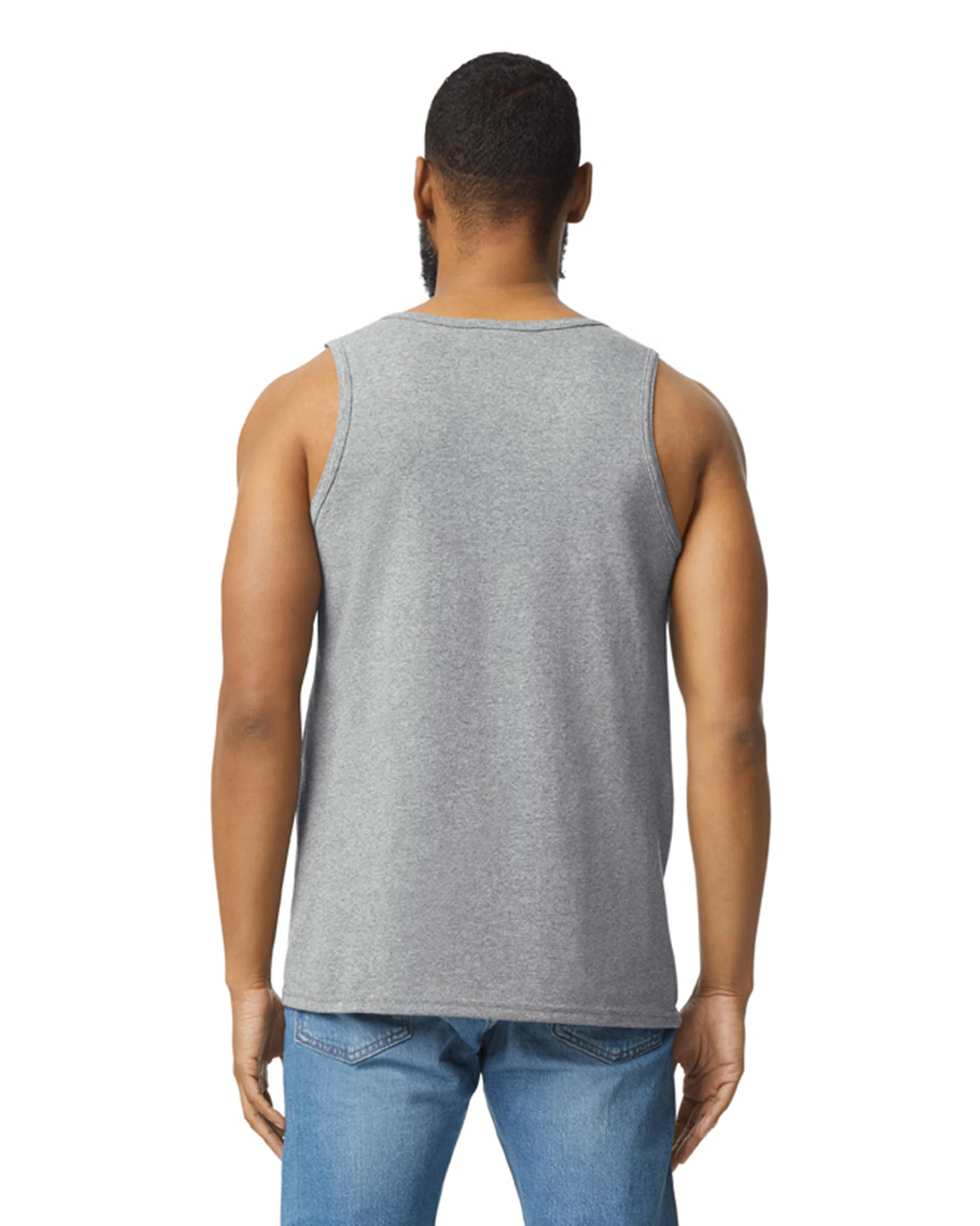 Gildan Adult Unisex Heavy Cotton™ 5.3 Oz. Tank 5 Gildan Adult Unisex Heavy Cotton™ 5.3 Oz. Tank - Image 3