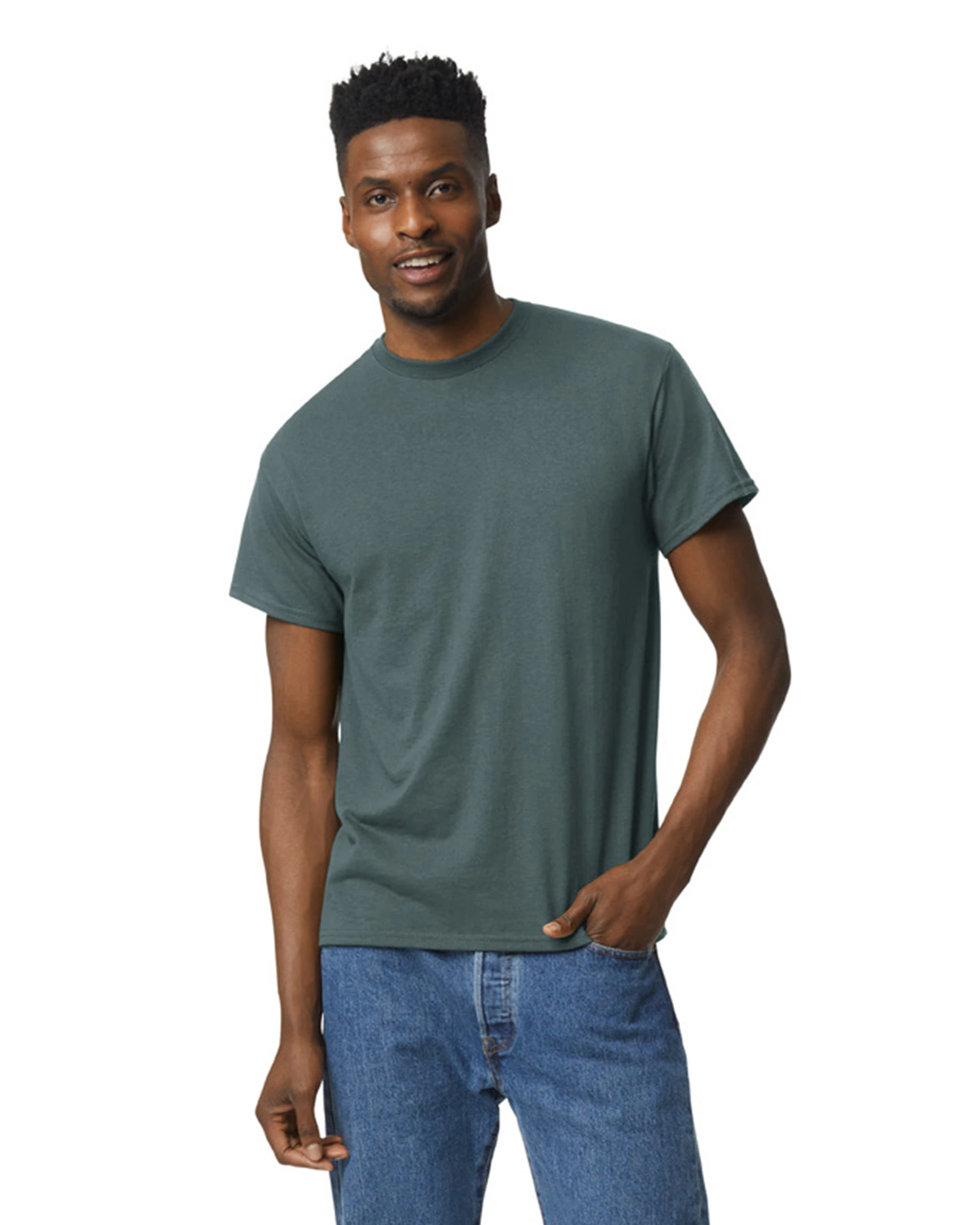 Gildan Adult Unisex 5.5 Oz., 50/50 T-Shirt 12 Gildan Adult Unisex 5.5 Oz., 50/50 T-Shirt - Image 10