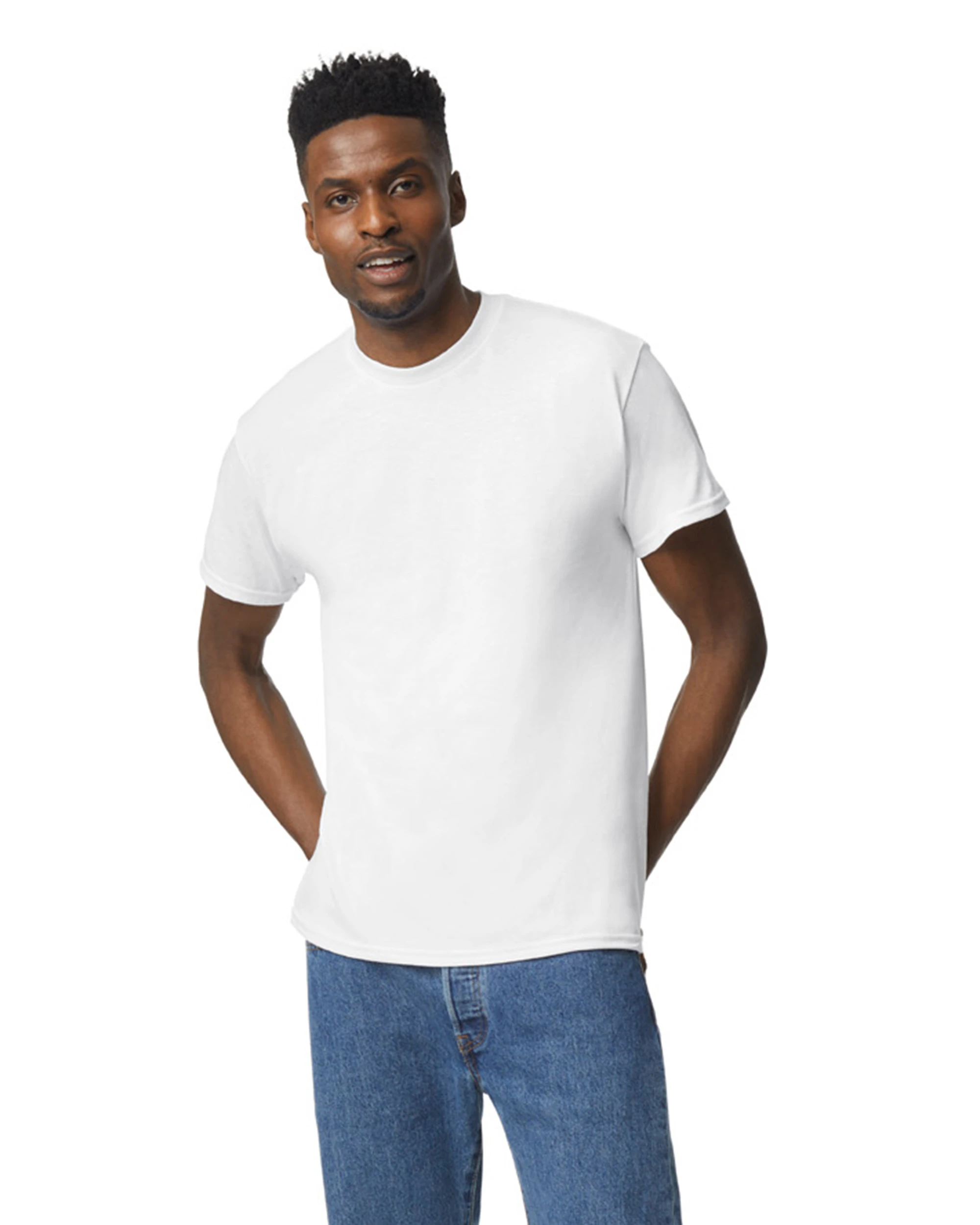 Gildan Adult Unisex 5.5 Oz., 50/50 T-Shirt 7 Gildan Adult Unisex 5.5 Oz., 50/50 T-Shirt - Image 5