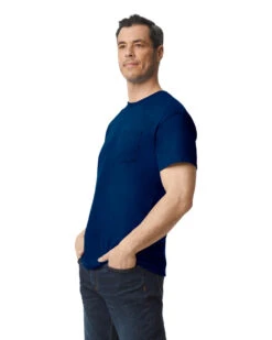 Gildan Adult Unisex 5.5 Oz., 50/50 Pocket T-Shirt 18 Gildan Adult Unisex 5.5 Oz., 50/50 Pocket T-Shirt -Jiffyshirts Sales Store 144779 8300 533C 032 G2023 SD S 08044