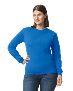Gildan Adult Unisex 5.5 Oz., 50/50 Long-Sleeve T-Shirt 35 Gildan Adult Unisex 5.5 Oz., 50/50 Long-Sleeve T-Shirt -Jiffyshirts Sales Store 144838 8400 7686C 051 G2023 SD F 08898