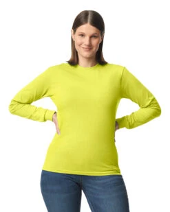 Gildan Adult Unisex 5.5 Oz., 50/50 Long-Sleeve T-Shirt 37 Gildan Adult Unisex 5.5 Oz., 50/50 Long-Sleeve T-Shirt -Jiffyshirts Sales Store 144844 8400 382C 188 G2023 SD F 08690