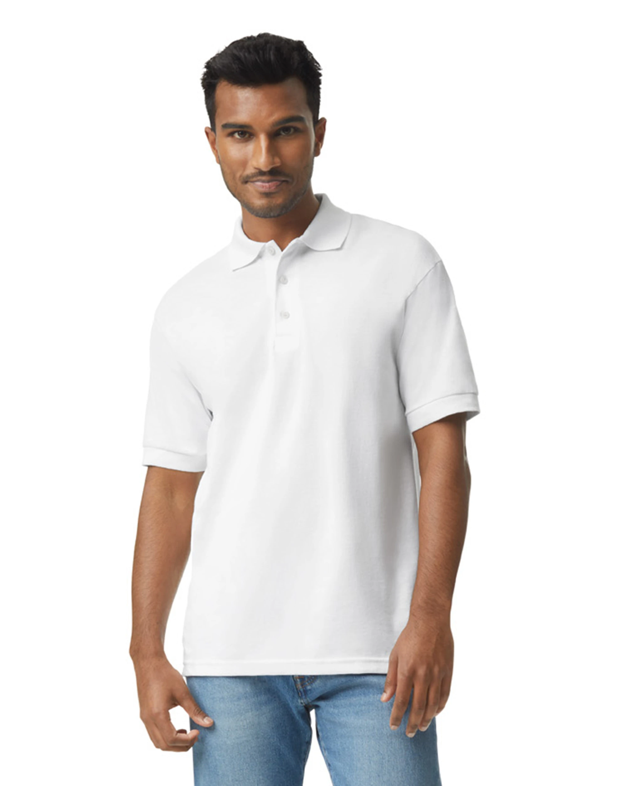 Gildan Adult Unisex 6 Oz. 50/50 Jersey Polo 7 Gildan Adult Unisex 6 Oz. 50/50 Jersey Polo - Image 5