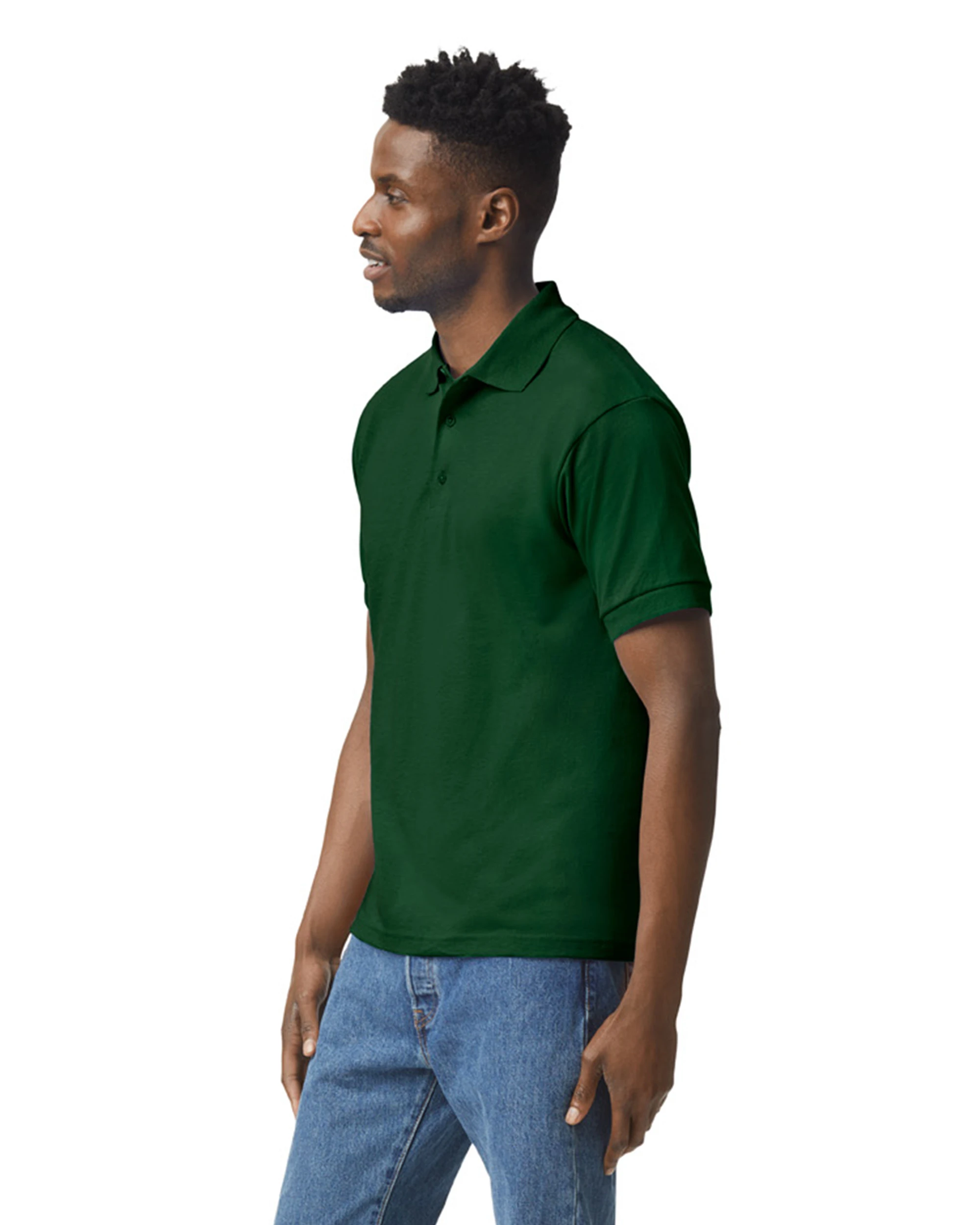 Gildan Adult Unisex 6 Oz. 50/50 Jersey Polo 4 Gildan Adult Unisex 6 Oz. 50/50 Jersey Polo - Image 2