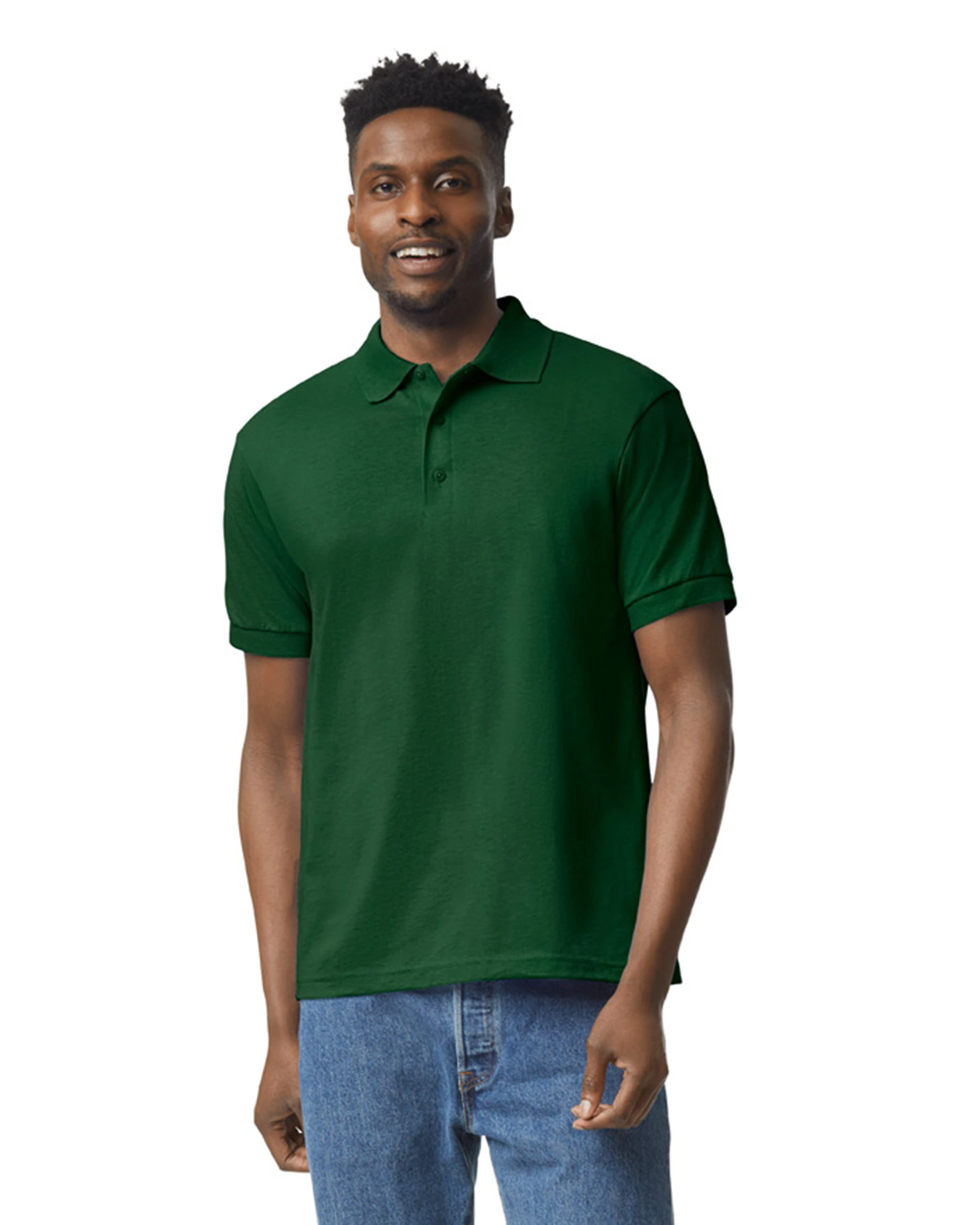 Gildan Adult Unisex 6 Oz. 50/50 Jersey Polo 3 Gildan Adult Unisex 6 Oz. 50/50 Jersey Polo