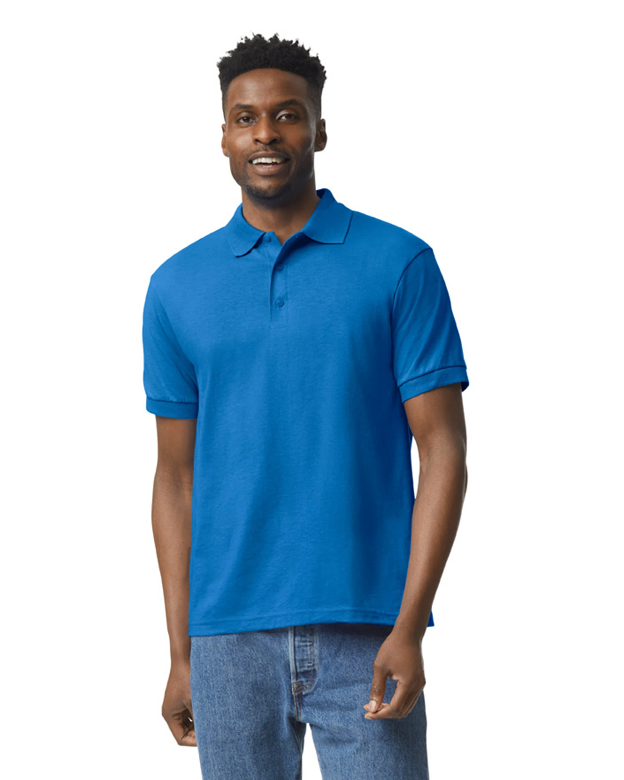 Gildan Adult Unisex 6 Oz. 50/50 Jersey Polo 21 Gildan Adult Unisex 6 Oz. 50/50 Jersey Polo - Image 19