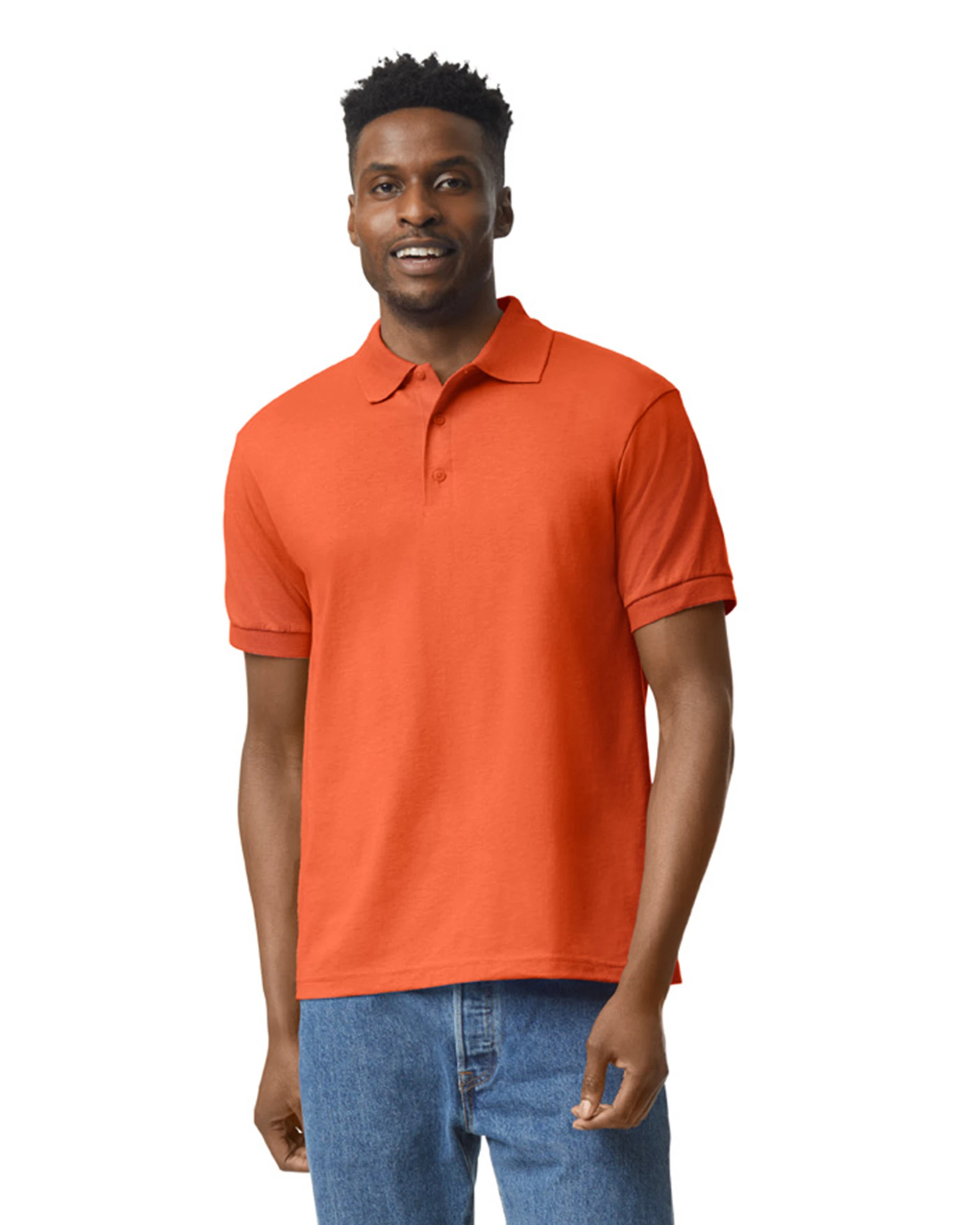 Gildan Adult Unisex 6 Oz. 50/50 Jersey Polo 14 Gildan Adult Unisex 6 Oz. 50/50 Jersey Polo - Image 12
