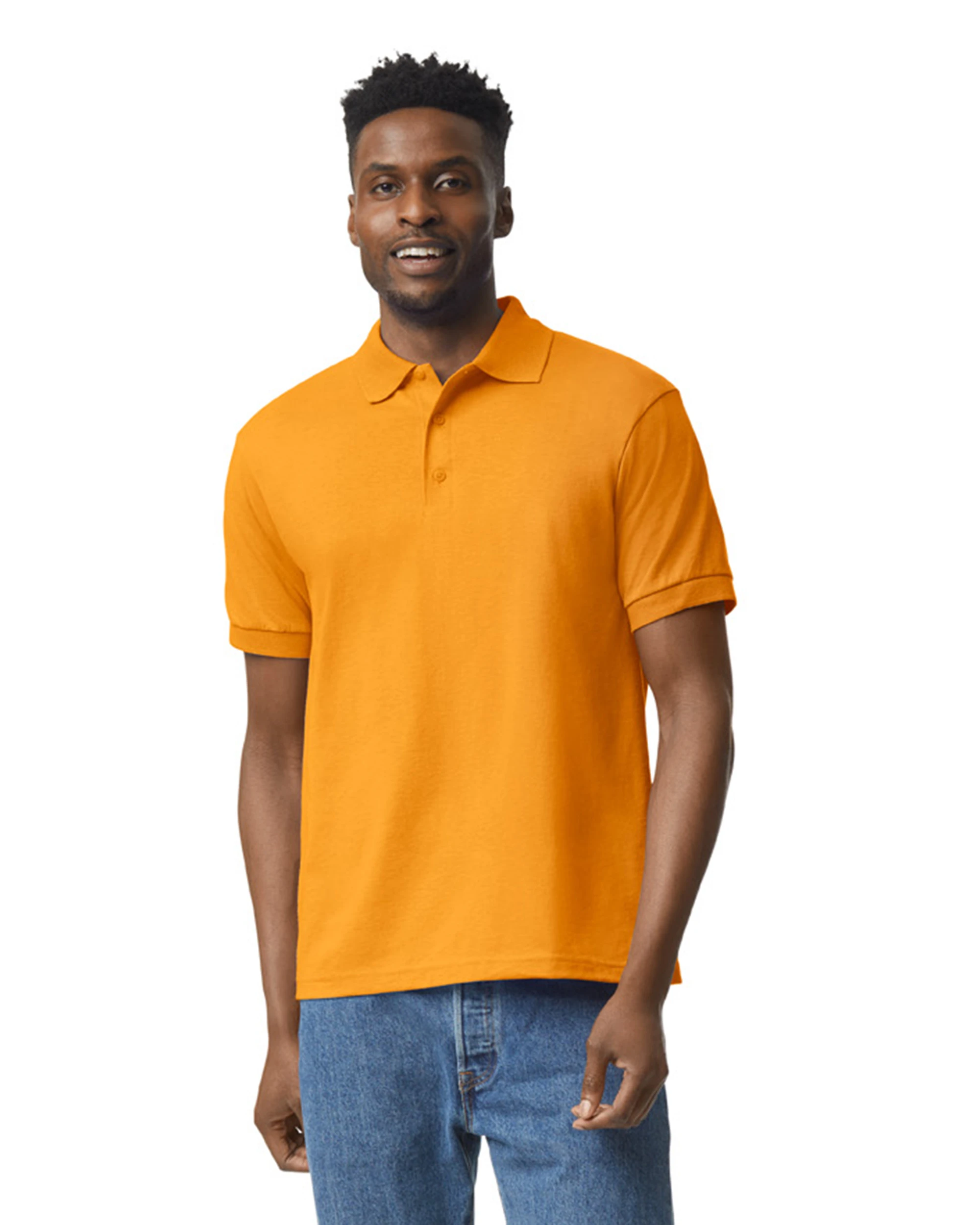 Gildan Adult Unisex 6 Oz. 50/50 Jersey Polo 13 Gildan Adult Unisex 6 Oz. 50/50 Jersey Polo - Image 11