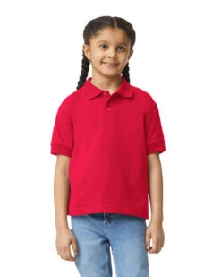 Gildan Youth Unisex 6 Oz., 50/50 Jersey Polo 30 Gildan Youth Unisex 6 Oz., 50/50 Jersey Polo -Jiffyshirts Sales Store 144936 8800B 199C 040 G2023 SD F 25373