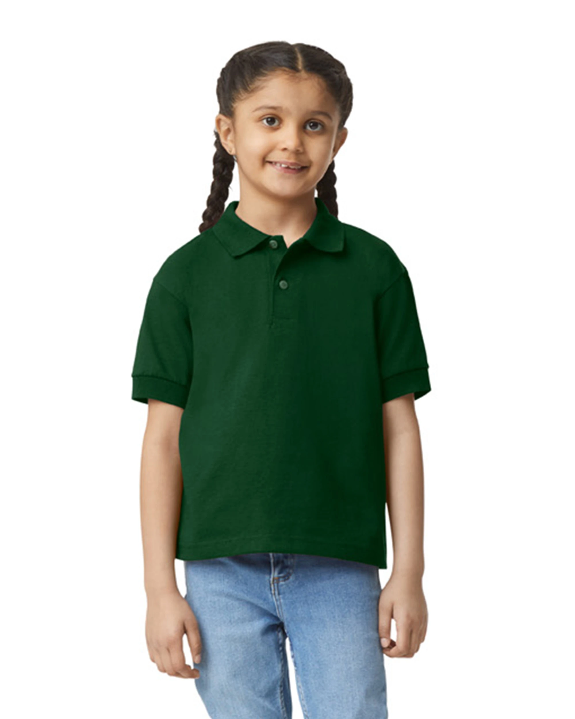 Gildan Youth Unisex 6 Oz., 50/50 Jersey Polo 14 Gildan Youth Unisex 6 Oz., 50/50 Jersey Polo - Image 12