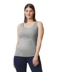 Gildan Ladies' Softstyle® 4.5 Oz. Fitted Tank 16 Gildan Ladies' Softstyle® 4.5 Oz. Fitted Tank -Jiffyshirts Sales Store 145668 64200L CG7C 295 G2023 SD F 03095