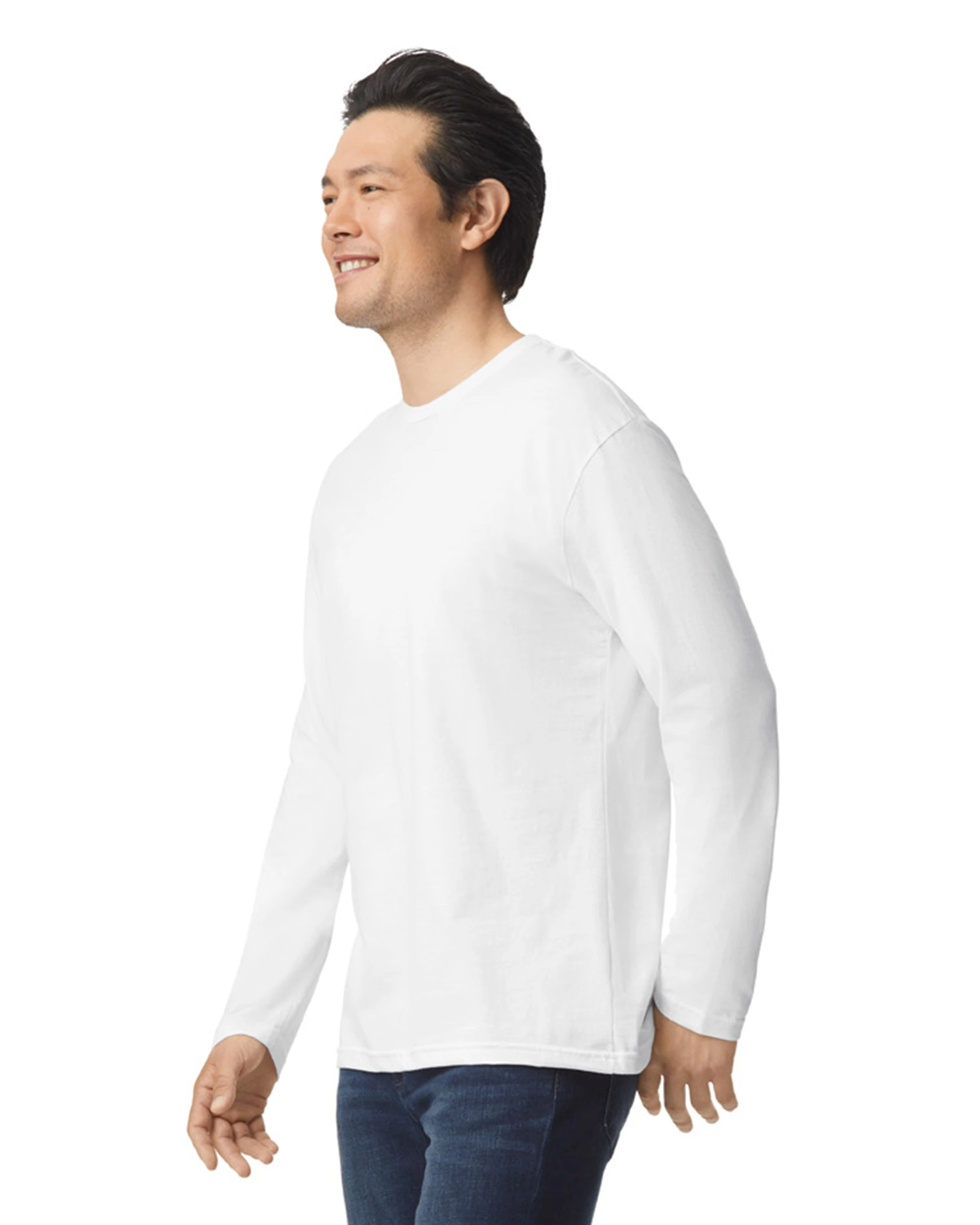 Gildan Adult Unisex Softstyle® 4.5 Oz. Long-Sleeve T-Shirt 4 Gildan Adult Unisex Softstyle® 4.5 Oz. Long-Sleeve T-Shirt - Image 2