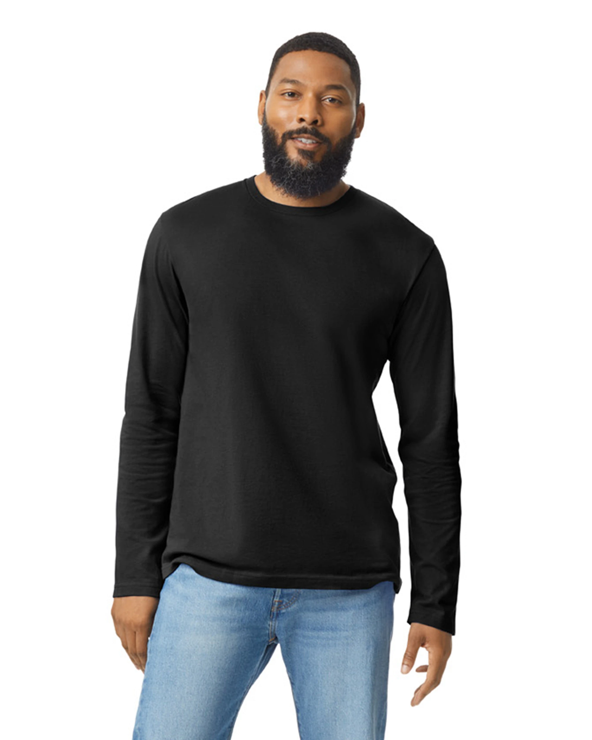 Gildan Adult Unisex Softstyle® 4.5 Oz. Long-Sleeve T-Shirt 9 Gildan Adult Unisex Softstyle® 4.5 Oz. Long-Sleeve T-Shirt - Image 7