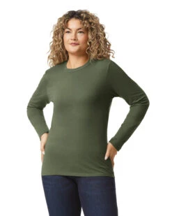 Gildan Adult Unisex Softstyle® 4.5 Oz. Long-Sleeve T-Shirt 22 Gildan Adult Unisex Softstyle® 4.5 Oz. Long-Sleeve T-Shirt -Jiffyshirts Sales Store 145684 64400 5615C 106 G2023 SD F 17068