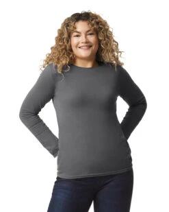 Gildan Adult Unisex Softstyle® 4.5 Oz. Long-Sleeve T-Shirt 19 Gildan Adult Unisex Softstyle® 4.5 Oz. Long-Sleeve T-Shirt -Jiffyshirts Sales Store 145698 64400 CG10C 042 G2023 SD F 17633