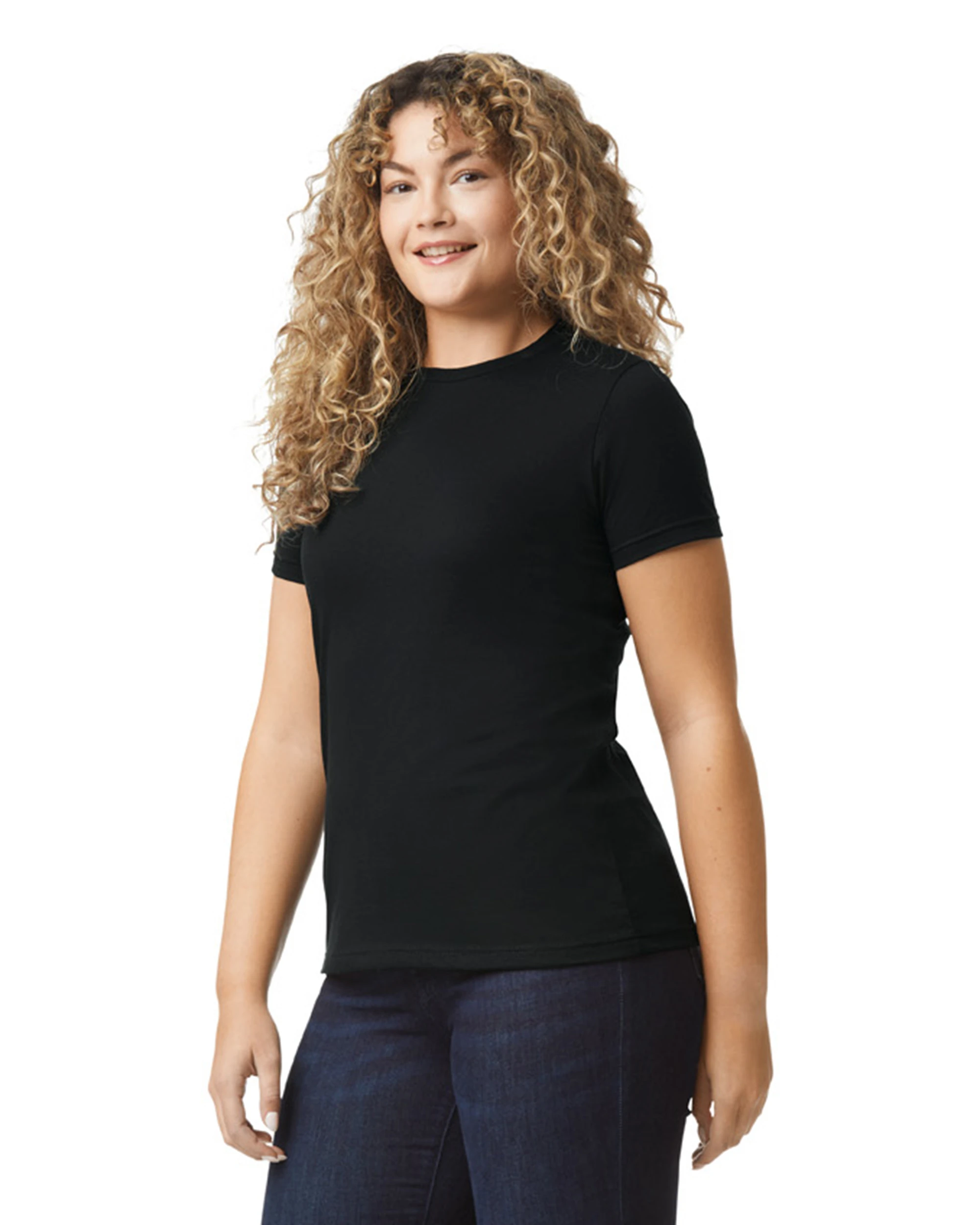 Gildan Ladies' Softstyle CVC T-Shirt 4 Gildan Ladies' Softstyle CVC T-Shirt - Image 2