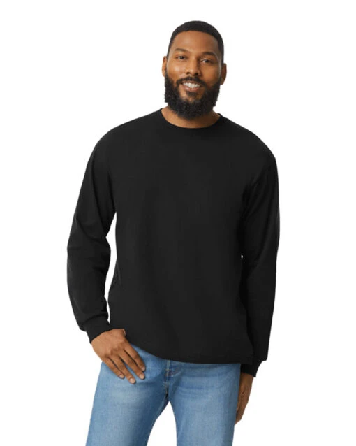 Gildan Hammer™ Adult Unisex 6 Oz. Long-Sleeve T-Shirt -Jiffyshirts Sales Store 146492 H400 426C 036 G2023 SD F 03666