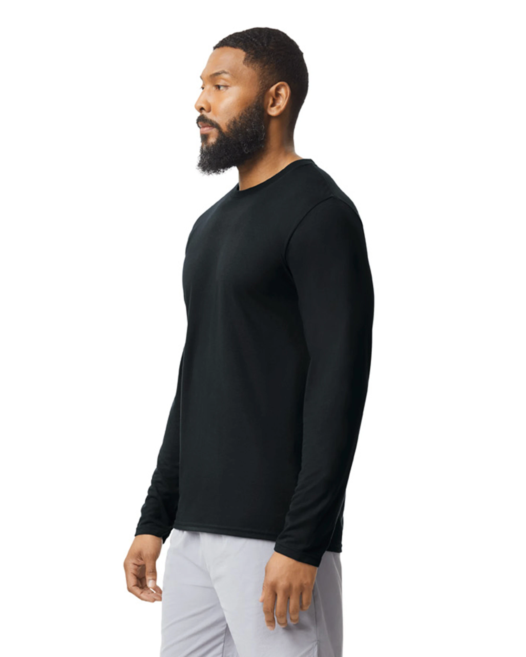 Gildan Adult Unisex Performance® Adult 5 Oz. Long-Sleeve T-Shirt 4 Gildan Adult Unisex Performance® Adult 5 Oz. Long-Sleeve T-Shirt - Image 2