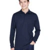 Adult Unisex Pinnacle Performance Long-Sleeve Piqué Polo With Pocket -Jiffyshirts Sales Store 14d7773c122ed3