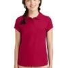 Girls Silk Touch Peter Pan Collar Polo 2 Girls Silk Touch Peter Pan Collar Polo -Jiffyshirts Sales Store 153590333188b8