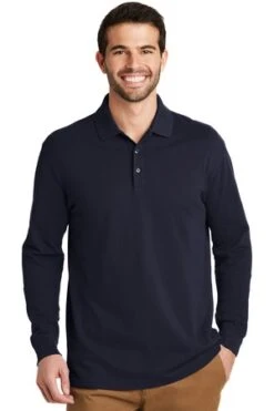 EZCotton Long Sleeve Polo