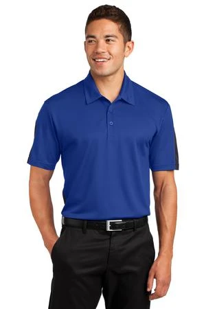 Men's PosiCharge Active Textured Colorblock Polo 11 Men's PosiCharge Active Textured Colorblock Polo - Image 9