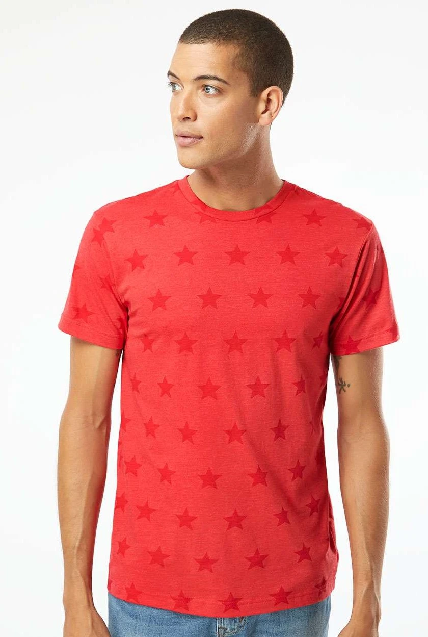 Unisex Star Print T-Shirt 8 Unisex Star Print T-Shirt - Image 6