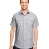Men's Textured Woven Shirt -Jiffyshirts Sales Store 160251cfa12d3e