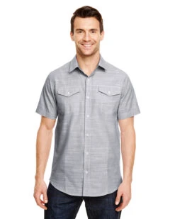 Men's Textured Woven Shirt