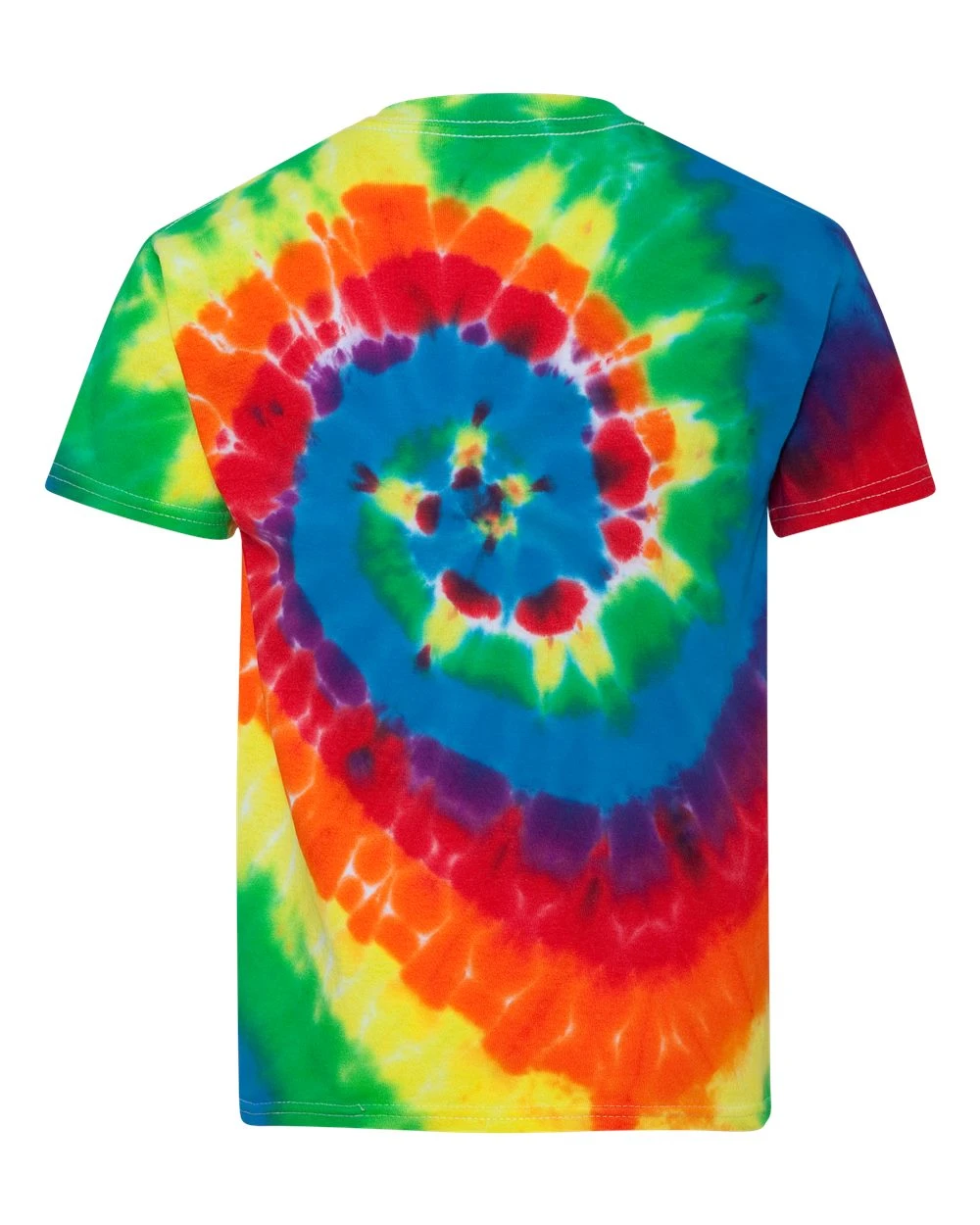 Youth Unisex Multi-Color Spiral T-Shirt 5 Youth Unisex Multi-Color Spiral T-Shirt - Image 3
