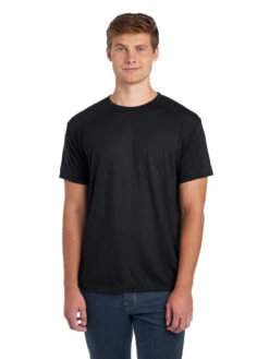 Jerzees Adult Unisex 5.3 Oz. DRI-POWER® SPORT T-Shirt 24 Jerzees Adult Unisex 5.3 Oz. DRI-POWER® SPORT T-Shirt -Jiffyshirts Sales Store 1680065996 21MR Black front
