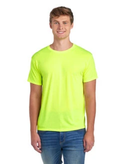 Jerzees Adult Unisex 5.3 Oz. DRI-POWER® SPORT T-Shirt 31 Jerzees Adult Unisex 5.3 Oz. DRI-POWER® SPORT T-Shirt -Jiffyshirts Sales Store 1680065996 21MR SafetyGreen front