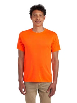 Jerzees Adult Unisex 5.3 Oz. DRI-POWER® SPORT T-Shirt 25 Jerzees Adult Unisex 5.3 Oz. DRI-POWER® SPORT T-Shirt -Jiffyshirts Sales Store 1680065996 21MR SafetyOrange front 101226
