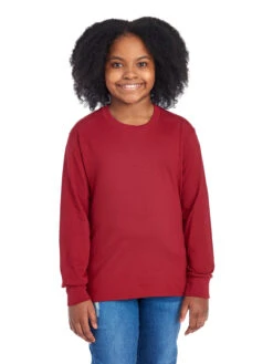 Jerzees Youth Unisex 5.6 Oz. DRI-POWER® ACTIVE Long-Sleeve T-Shirt 28 Jerzees Youth Unisex 5.6 Oz. DRI-POWER® ACTIVE Long-Sleeve T-Shirt -Jiffyshirts Sales Store 1680065996 29BLR Cardinal FRONT 0810 1200x1600
