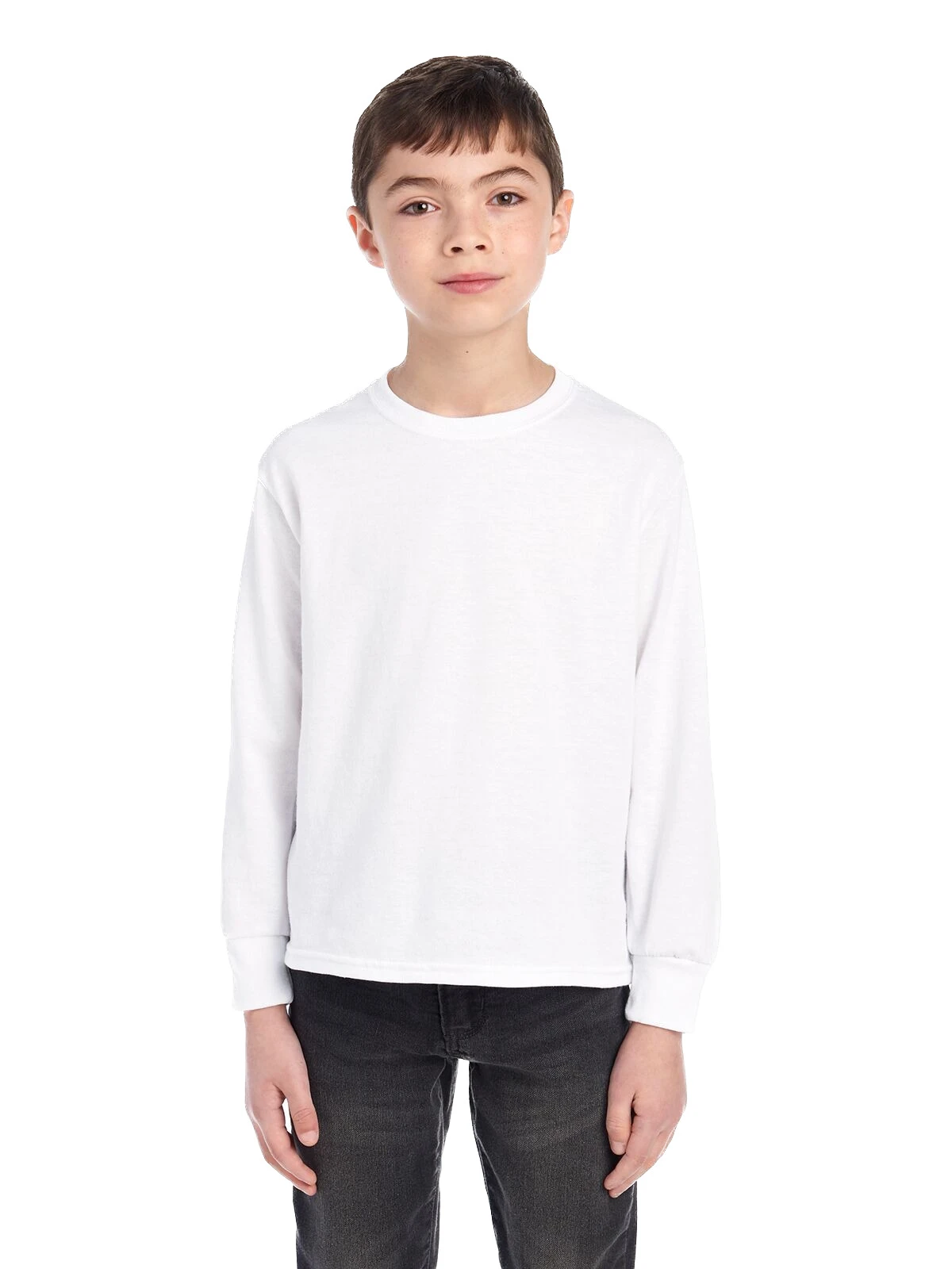 Jerzees Youth Unisex 5.6 Oz. DRI-POWER® ACTIVE Long-Sleeve T-Shirt 7 Jerzees Youth Unisex 5.6 Oz. DRI-POWER® ACTIVE Long-Sleeve T-Shirt - Image 5