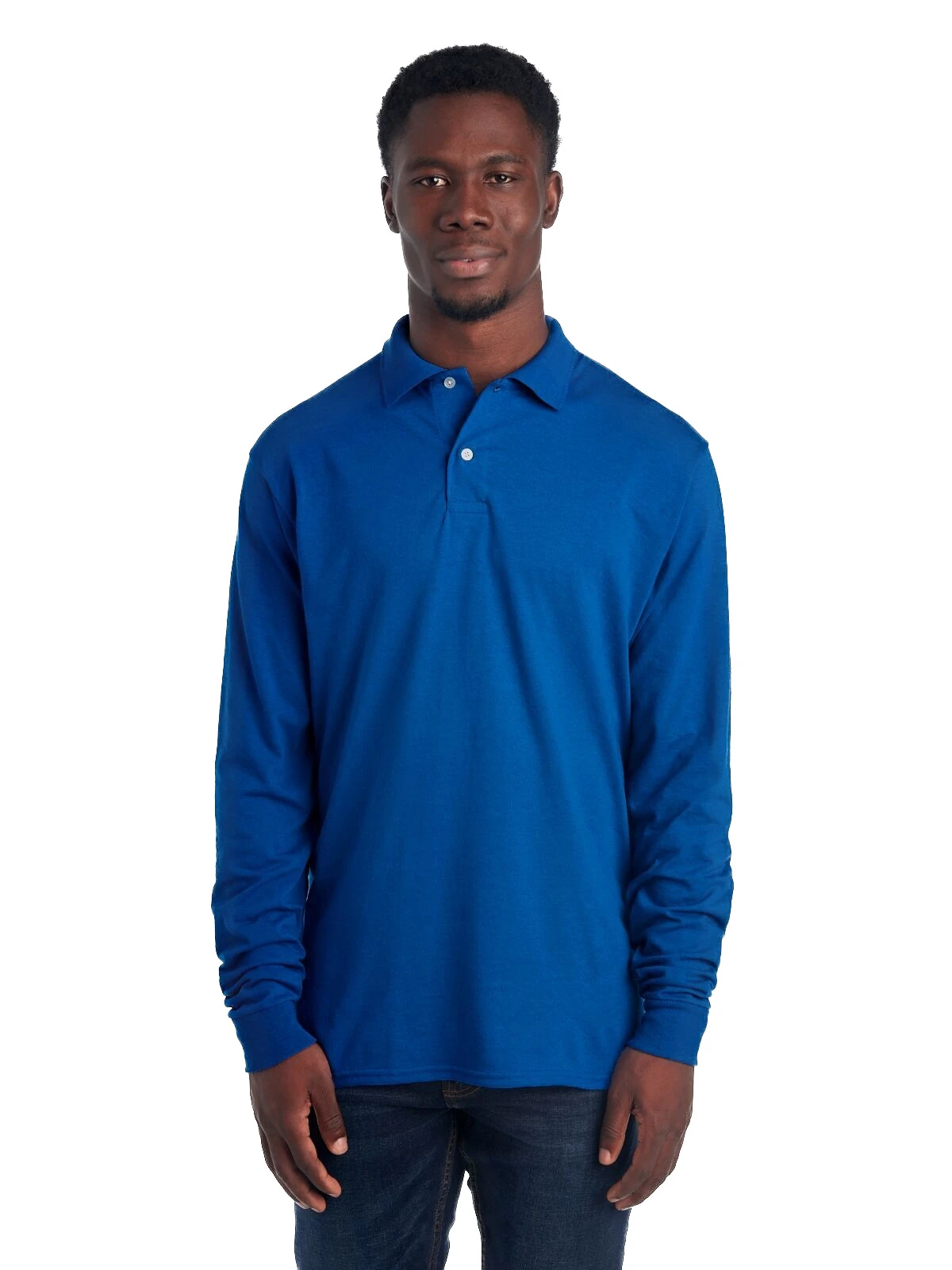 Jerzees Adult Unisex 5.6 Oz. SpotShield™ Long-Sleeve Jersey Polo 12 Jerzees Adult Unisex 5.6 Oz. SpotShield™ Long-Sleeve Jersey Polo - Image 10